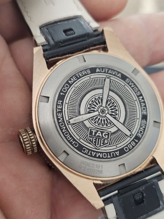 „TAG Heuer Autavia Bronze WBE5191.FC8276 Calibre 5 COSC Full Set