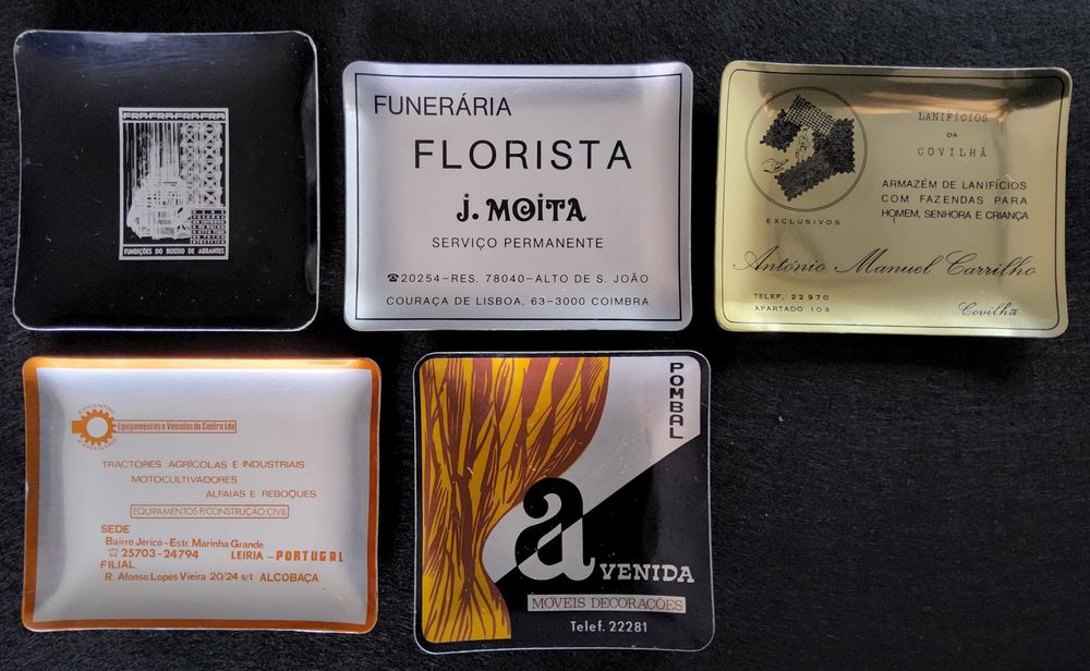 Colecionismo - Cinzeiros publicitários 4