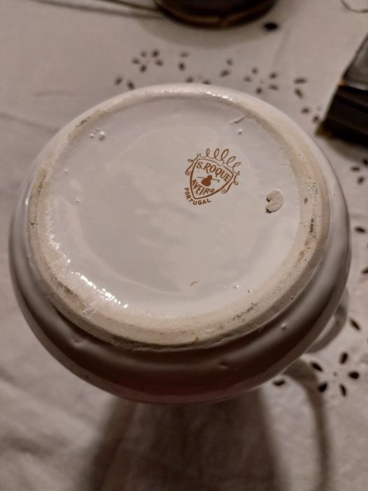 Caneca em louça Fabrica S.Roque Aveiro