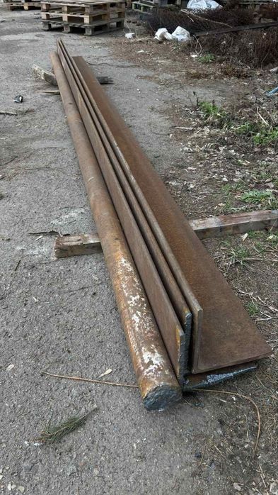 Труба, кругляк та уголок