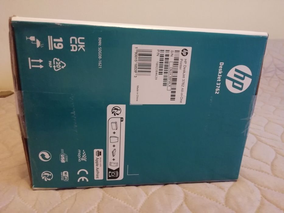 Impressora HP deskjet 3762