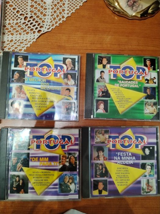 Coleção CDs Top Portugal