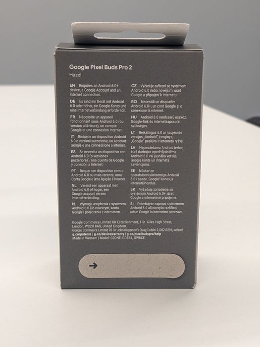 Запаковані!  Google Pixel buds pro 2 Hazel