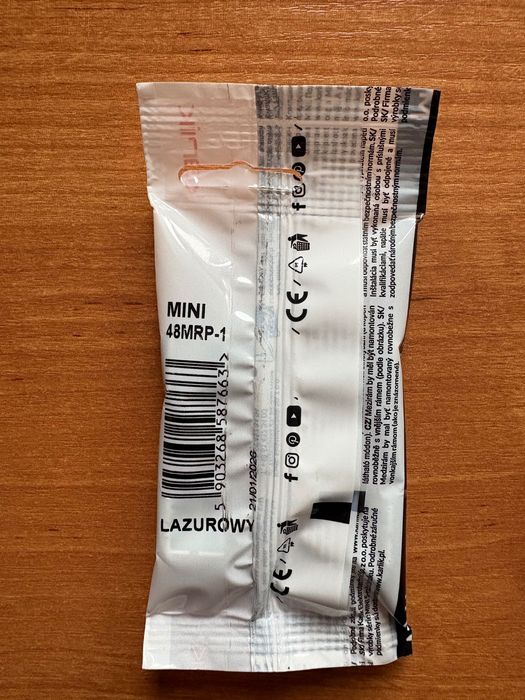 Karlik Mini ramka pośrednia lazurowa