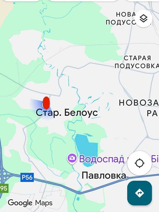 Продаж приват. ділянки під забудову 15 сот. поруч Старої Подусівки.