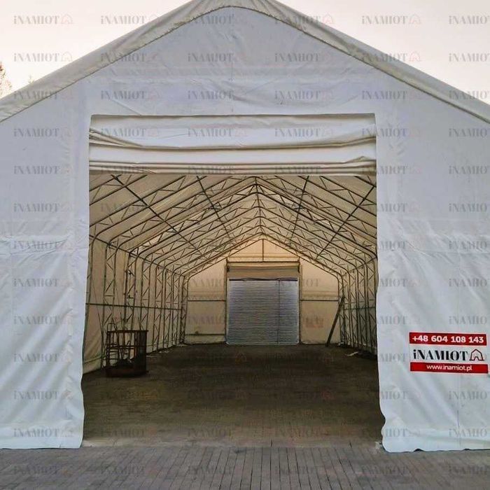 Hala namiotowa 9x12m wysoka 6m PVC 900g magazyn garaż
