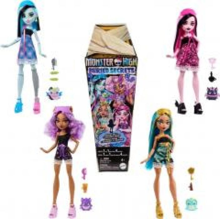 Monster High. Ukryte sekrety Lalka i akcesoria mix pudełko,