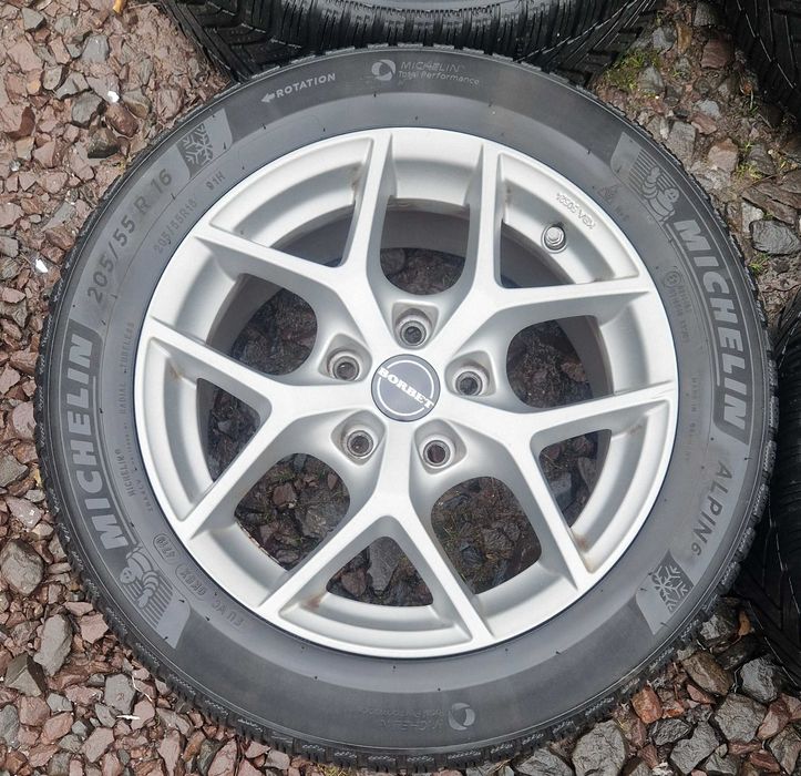 Felgi aluminiowe VW Seat Skoda Borbet Y 5x112 7Jx16 ET48 Kpl.