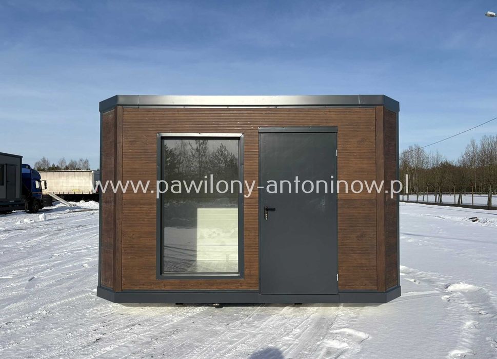 NOWY PAWILON Handlowy Kontener Biurowy Usługowy Sklep Komis - OD RĘKI