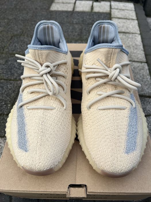 Adidas Yeezy Boost 350 V2 Linen sneakersy niskie beżowe kanye 42