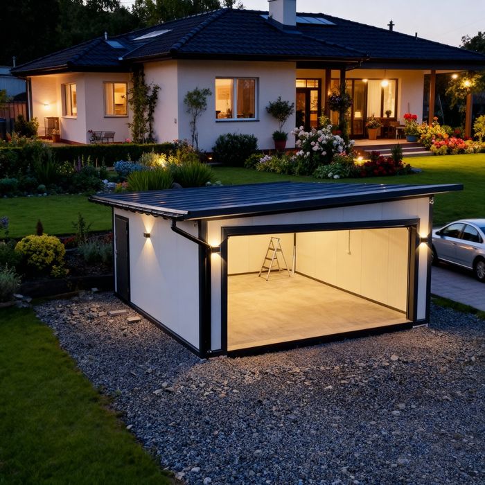 Producent Garaży i Hal z Płyty Warstwowej | Ocieplane | Na Wymiar