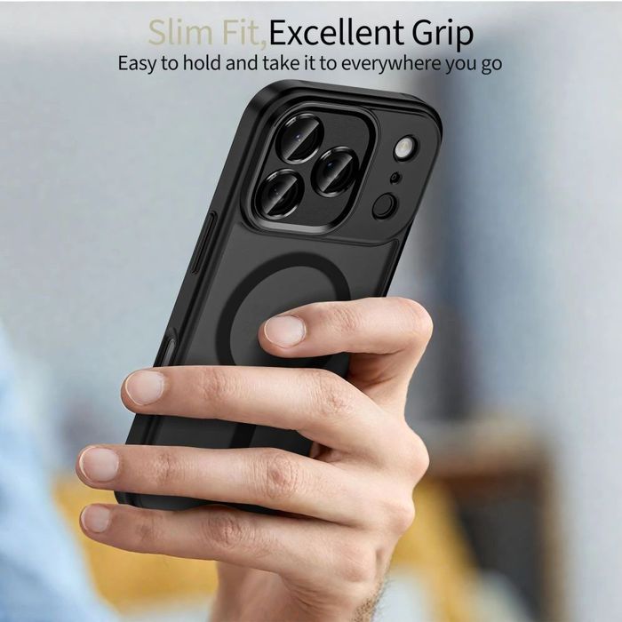 Etui Tech-Protect do iPhone 17 Pro MagSafe MagCam Matte Black