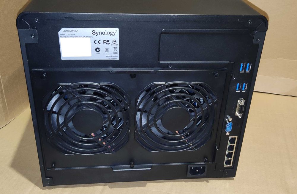 Synology DS2415+ 16GB RAM (Quad Core Intel CPU, Docker) DSM 7.3