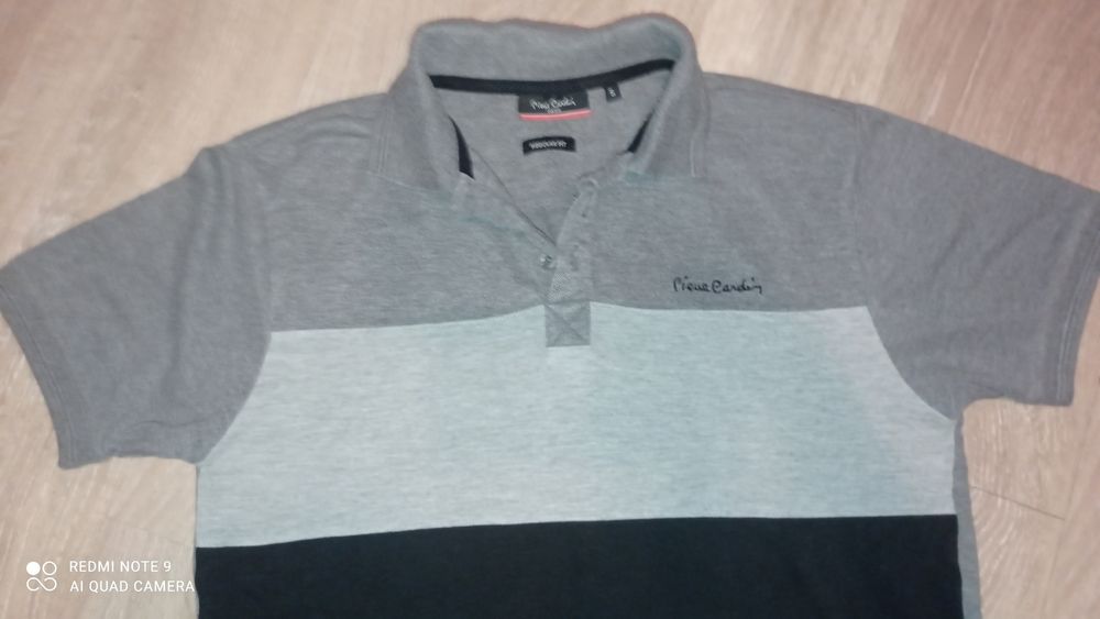 Koszulka męska z kołnierzem