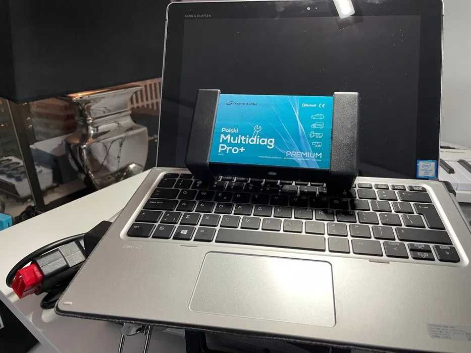 Interfejs Diagnostyczny Laptop Zestaw Osobowe Ciężarowe Multidiag Pro