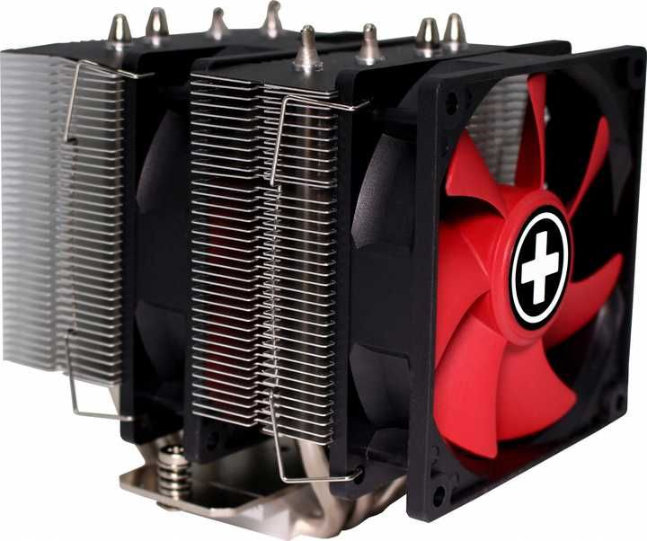 Невисокий кулер Xilence CPU Cooler Performance C 180w tdp 125мм висота