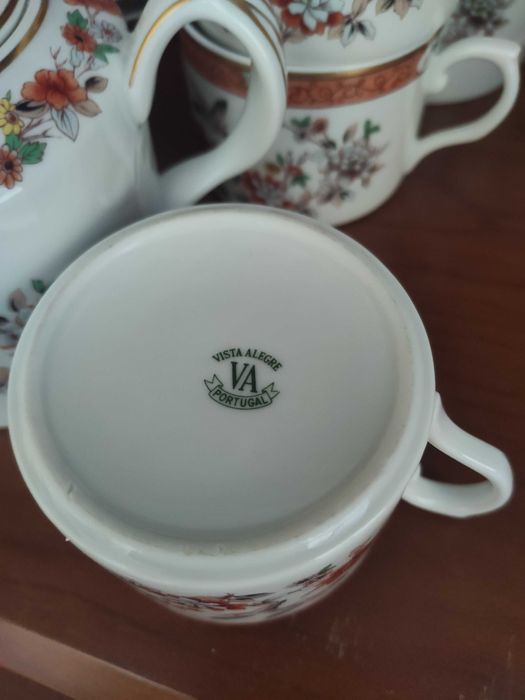 Serviço de chá vista alegre magnólia