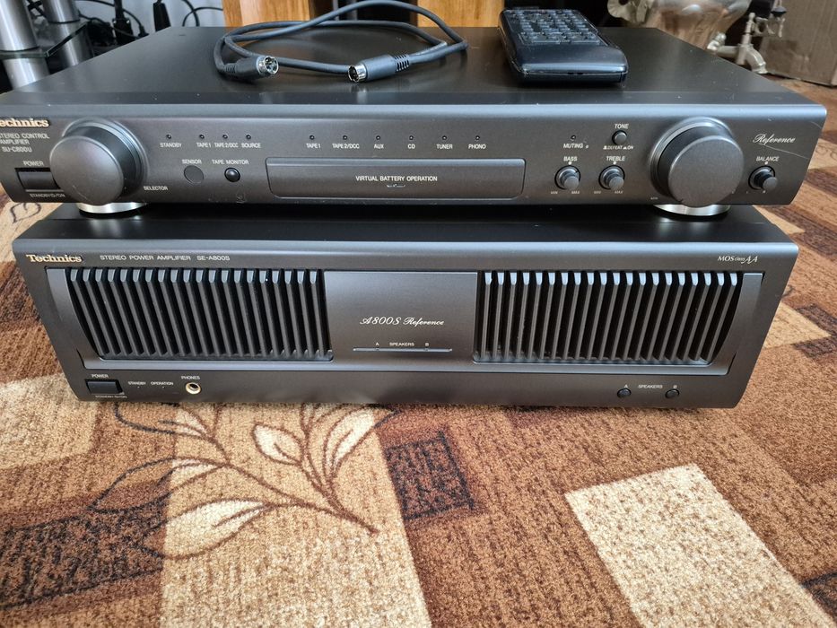 Technics SU-C800U + A800S z pilotem