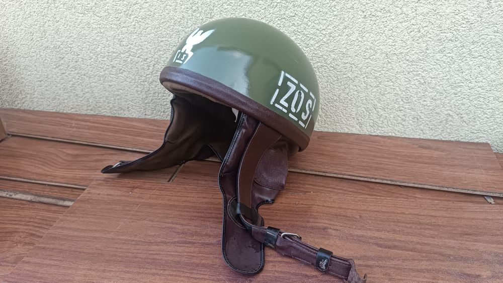 Kask hełm OC ZOZ PS obrona cywilna orzeszek motocyklowy