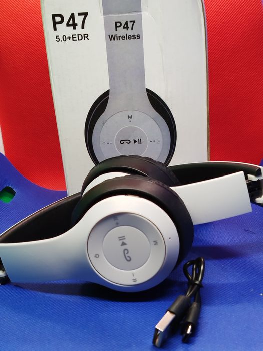 Nowe słuchawki bluetooth Wireless p-47 gratis wysyłka