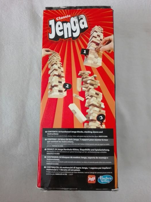Gra zręcznościowa Jenga Classic Hasbro