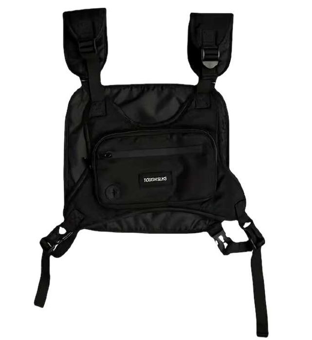 Bolsa tiracolo de peito Streetwear com 2 bolas