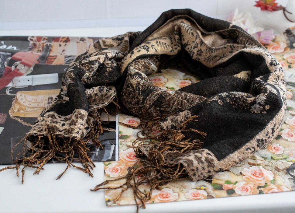 Шарф женский и Комплект с бахромой