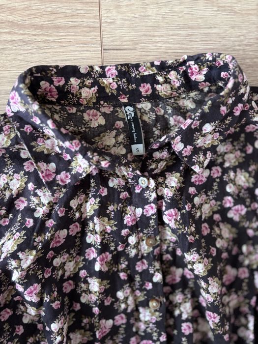 Koszula w kwiaty S