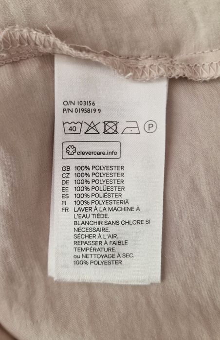 Bluzeczka z długimi rękawami H&M