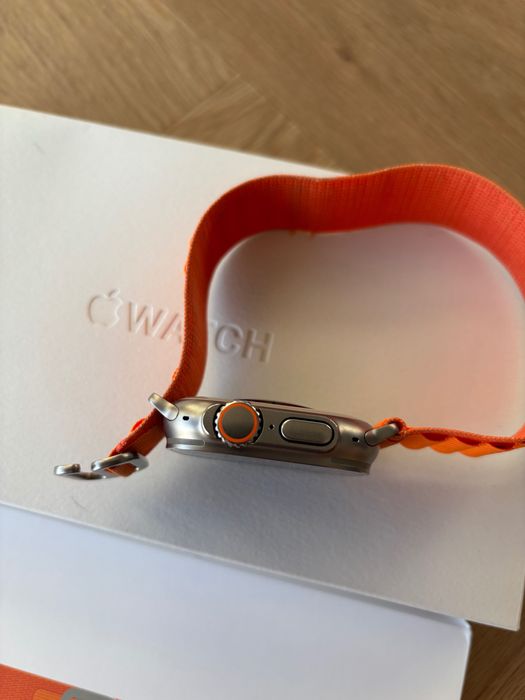 Idealny Apple Watch Ultra 49 mm Titanium CELLULAR GPS PERFEKCYJNY!