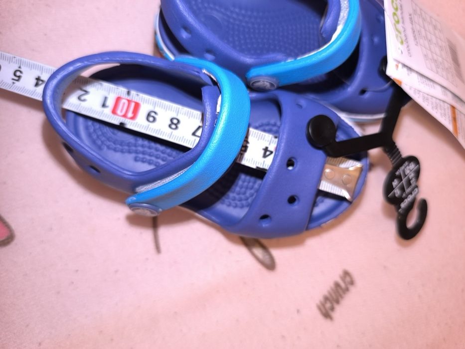 Nowe CROCS  C4(19/20) sandałki dziecięce