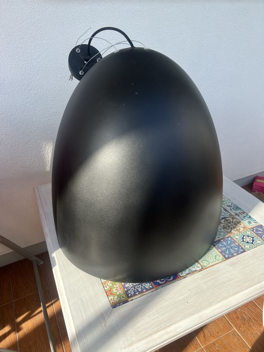 Duza lampa wiszaca czarna styl industralny/loft