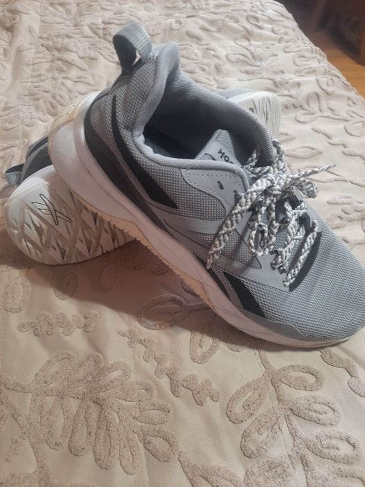 szare buty sportowe Reebok (siateczkowe) r.42