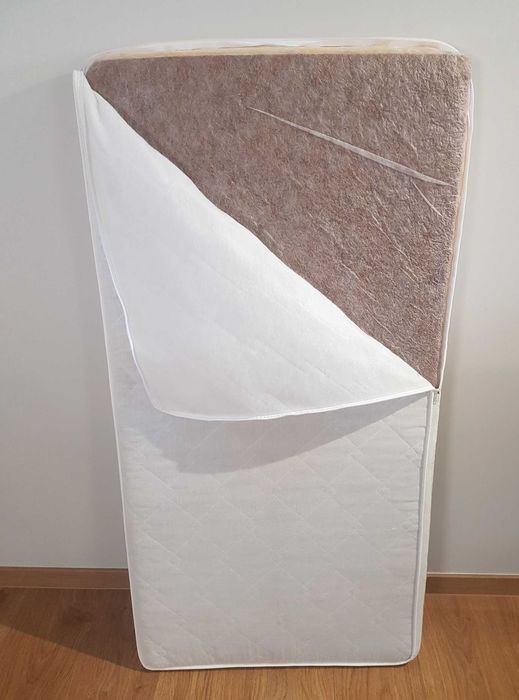 Materac 120x60 do łóżeczka dziecięcego Pianka-kokos-lateks