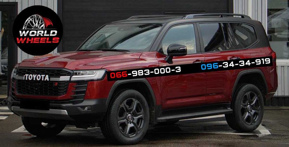 Диски R18 6x139.7 Toyota Land Cruiser 300 Lexus LX600 Prado 250 GX550