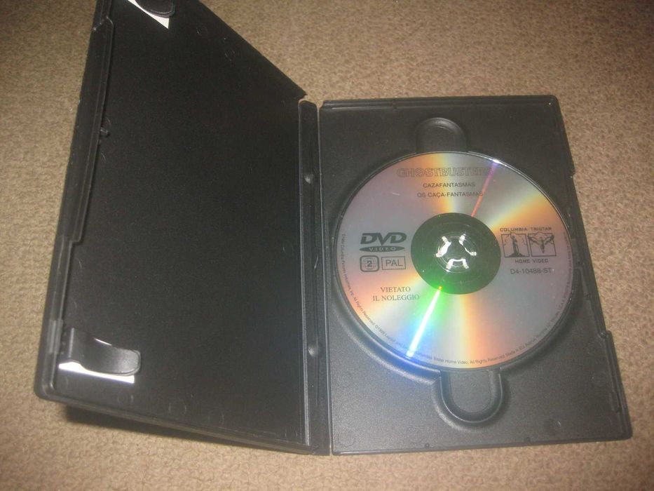 DVD "Os Caça Fantasmas" com Bill Murray