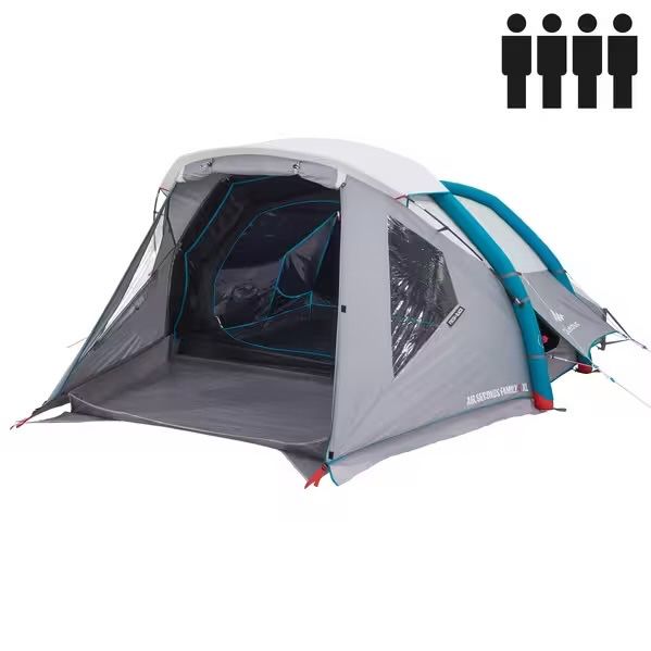 Namiat Quechua Air Seconds 4 XL Fresh&Black