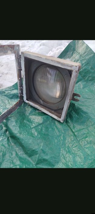 Stara lampa PKP tył wagonu