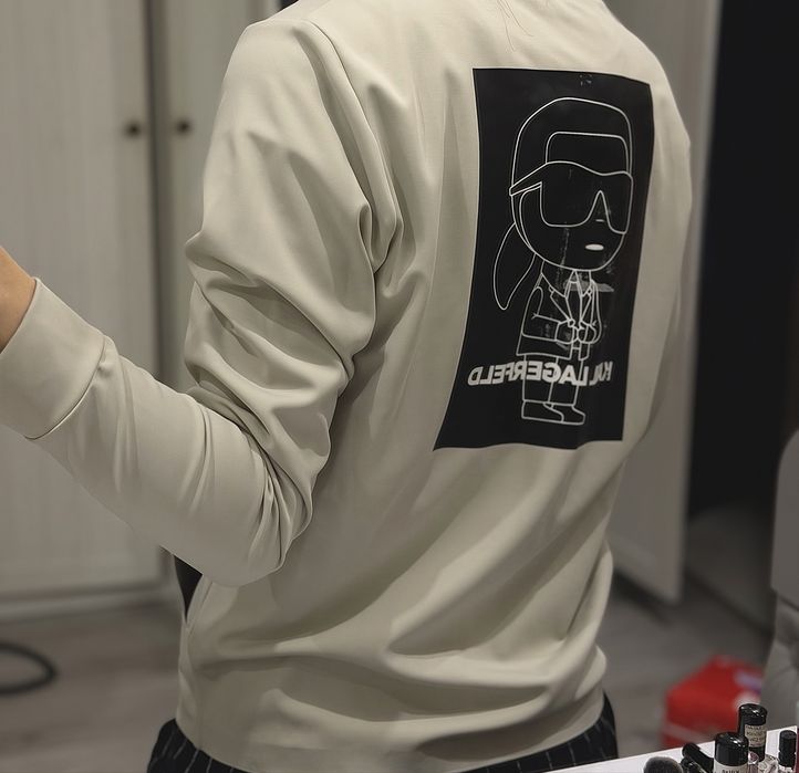 Кофта karl lagerfeld  бежева