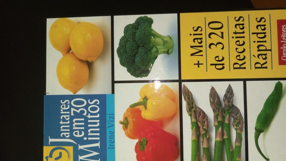 Livros receita e culinária cozinhar