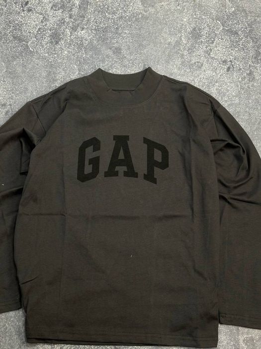 Yeezy GAP Balenciaga лонгслів футболка лонгслив лонг худи свитшот сіра