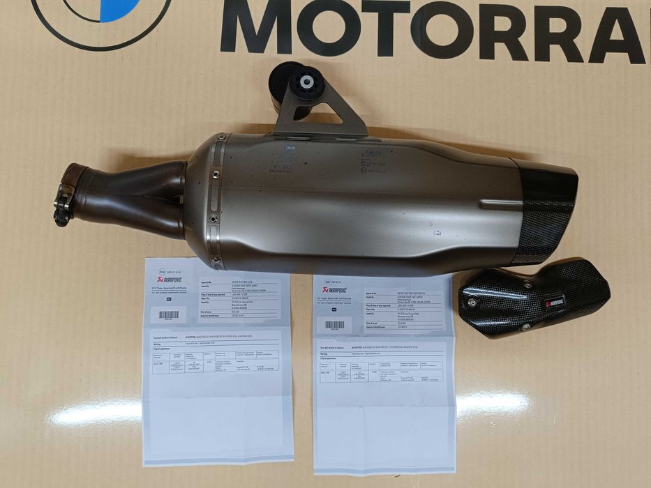 Ponteira Akrapovic BMW R1250 GS GSA Adventure - como NOVA