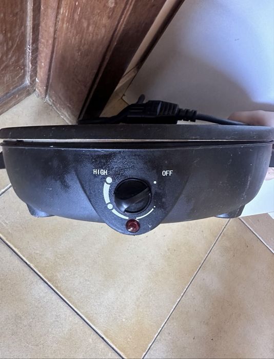 Maquina eletrica de fazer crepes