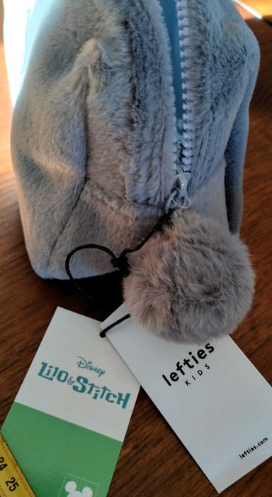 Bolsa Pochete Escola Pelucia Stitch DIsney Lefties