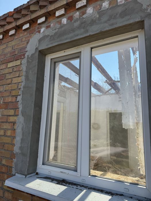 Продам металопластикові вікна двохкамерні 1.50*1.20