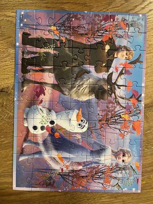 Puzzle 4w1 Anna I Elsa kraina lodu