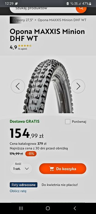 Opony maxxis conntinetal