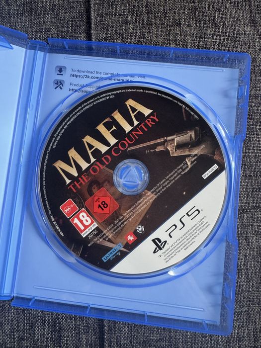 NOVO: MAFIA The old Country PS5 (selo IGAC)