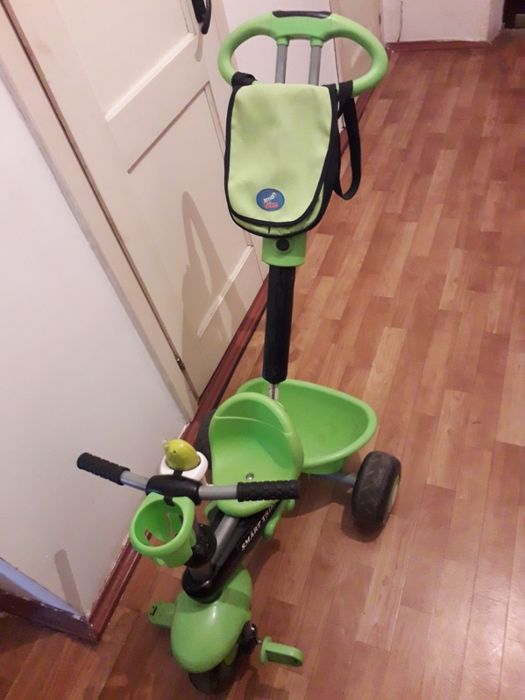 Дитячий велосипед з батьківською ручкою Smart Trike DX 3 в 1