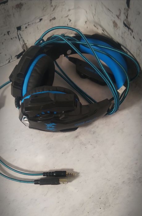 Навушники ігрові комп'ютерні Kotion Each2000 з мікрофоном і підсвідкою